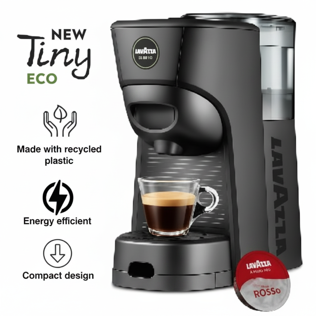 מכונת קפה Lavazza Tiny – חוויית אספרסו איטלקית בכל מטבח