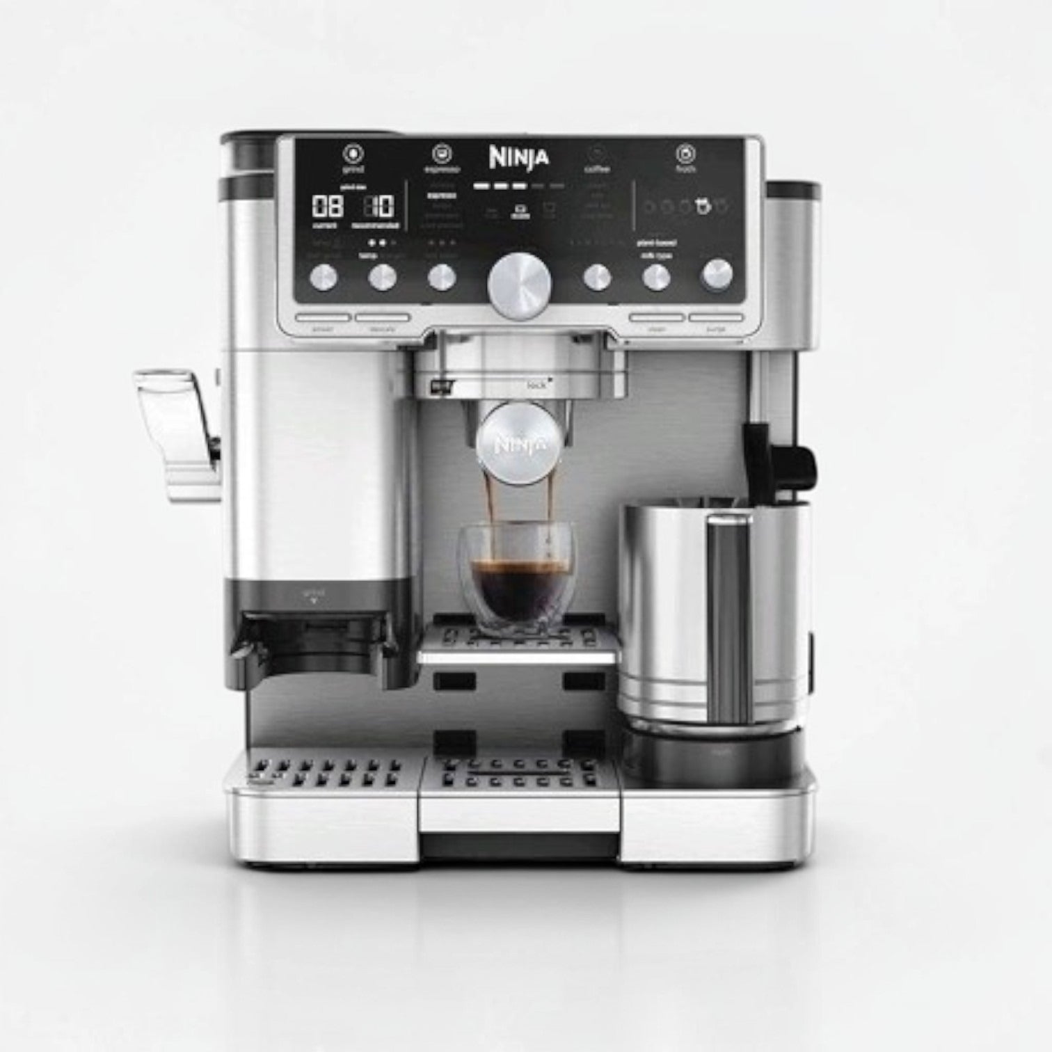 מכונת קפה 3-ב-1 Ninja Luxe Cafe Pro ES701 1650W - צבע כסוף